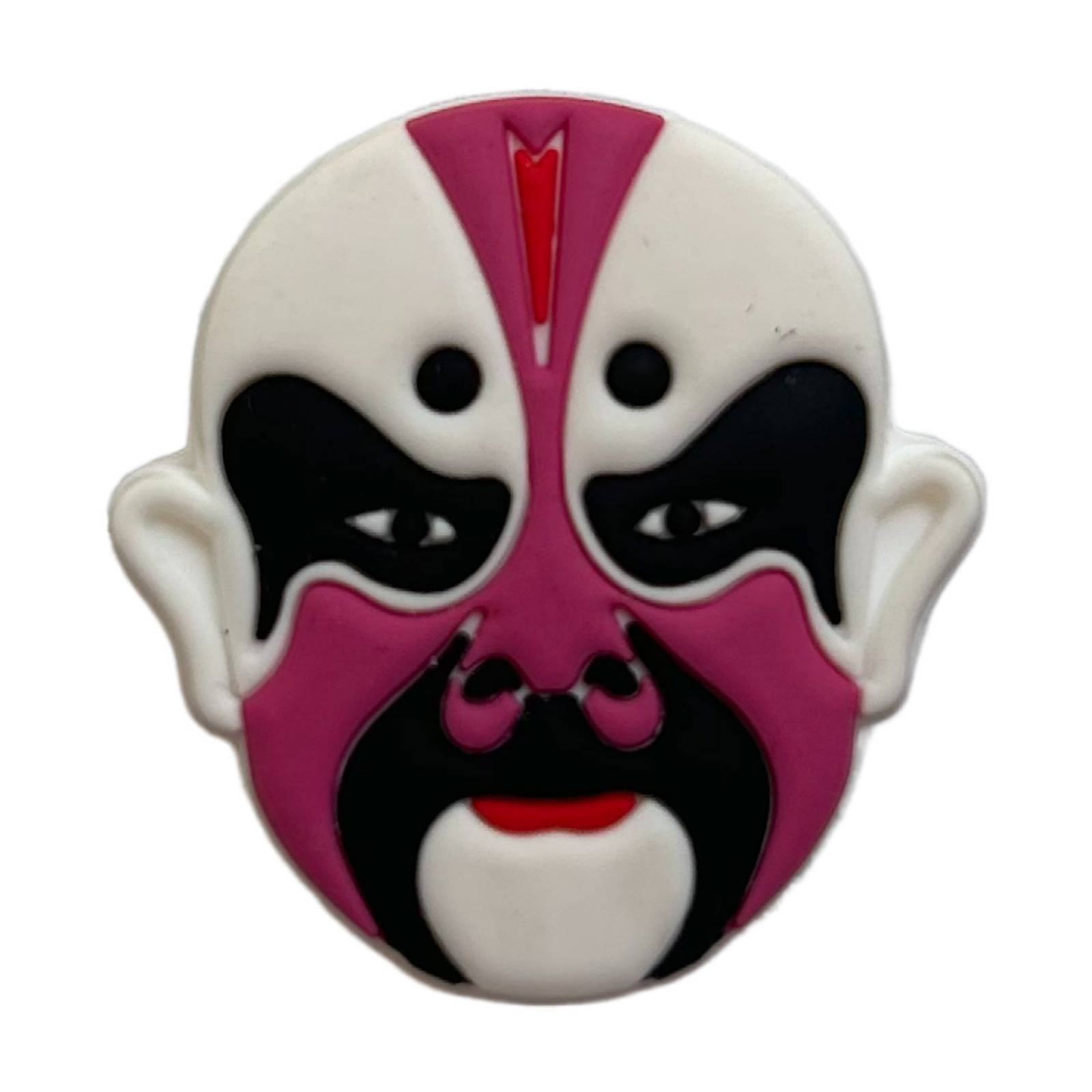 One pink face
